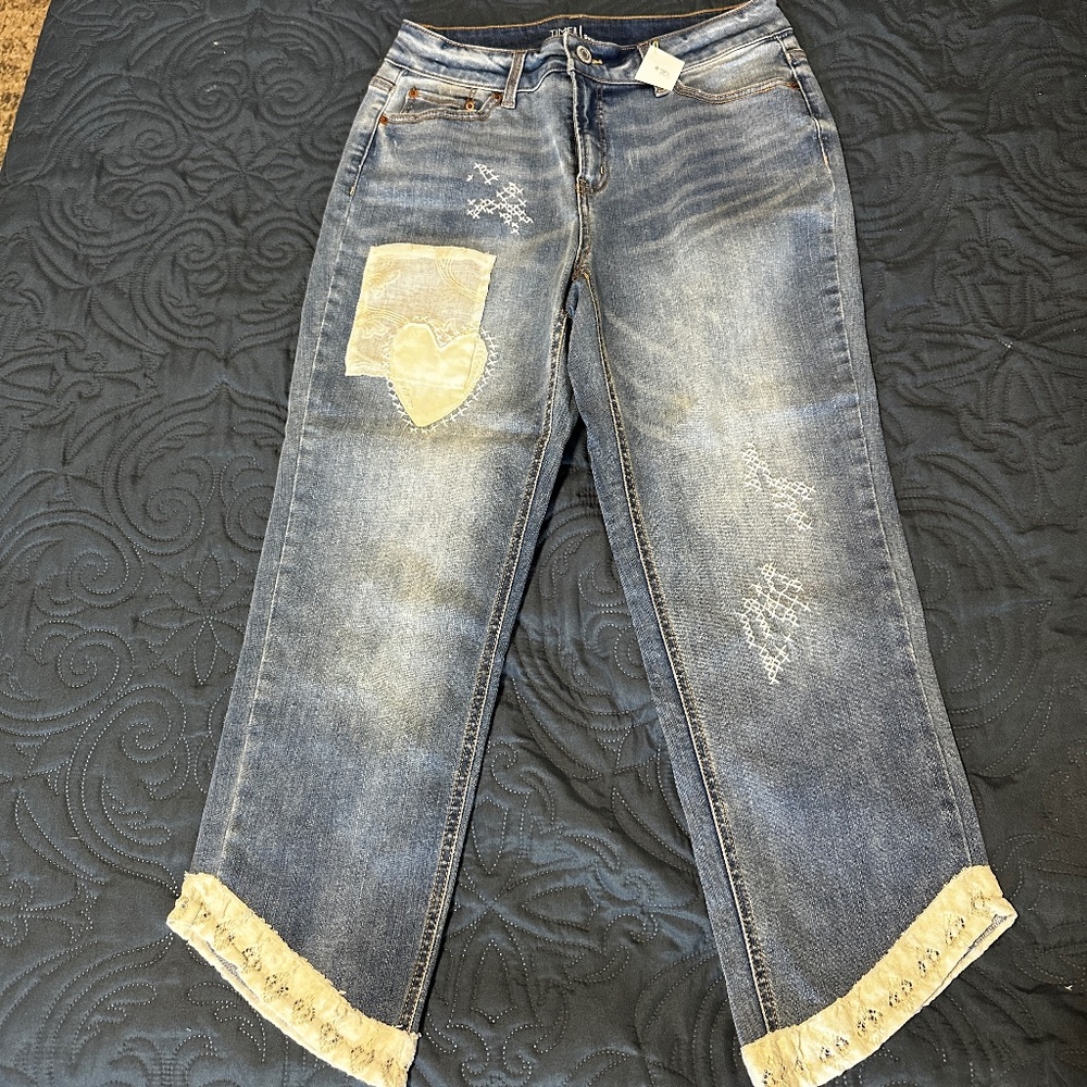 Denim Boho Jeans